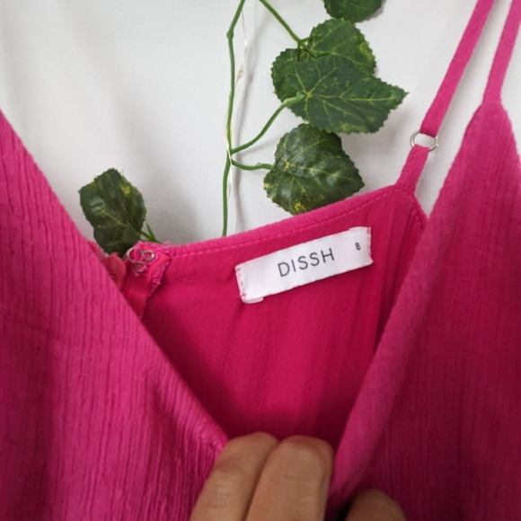 Hot Pink flirty dress - Picture 4 of 6